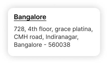 Bangalore Address